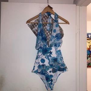Roberto Cavalli swimsuit with bag size large